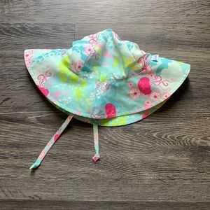 Baby/Toddler Sun Hat for Beach and Pool Days.